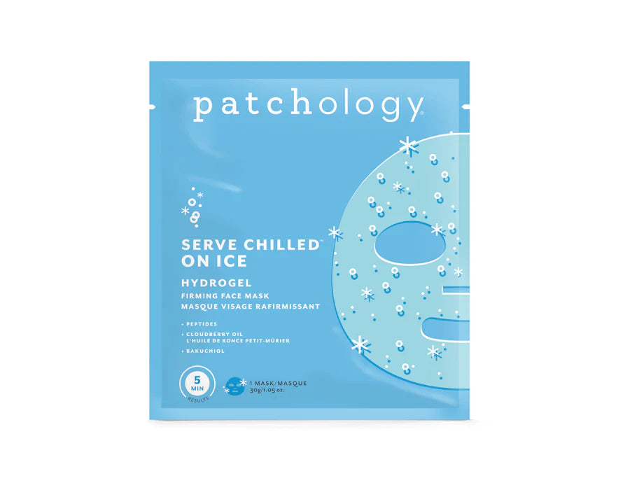 Serve Chilled On Ice Hydrogel Face Mask