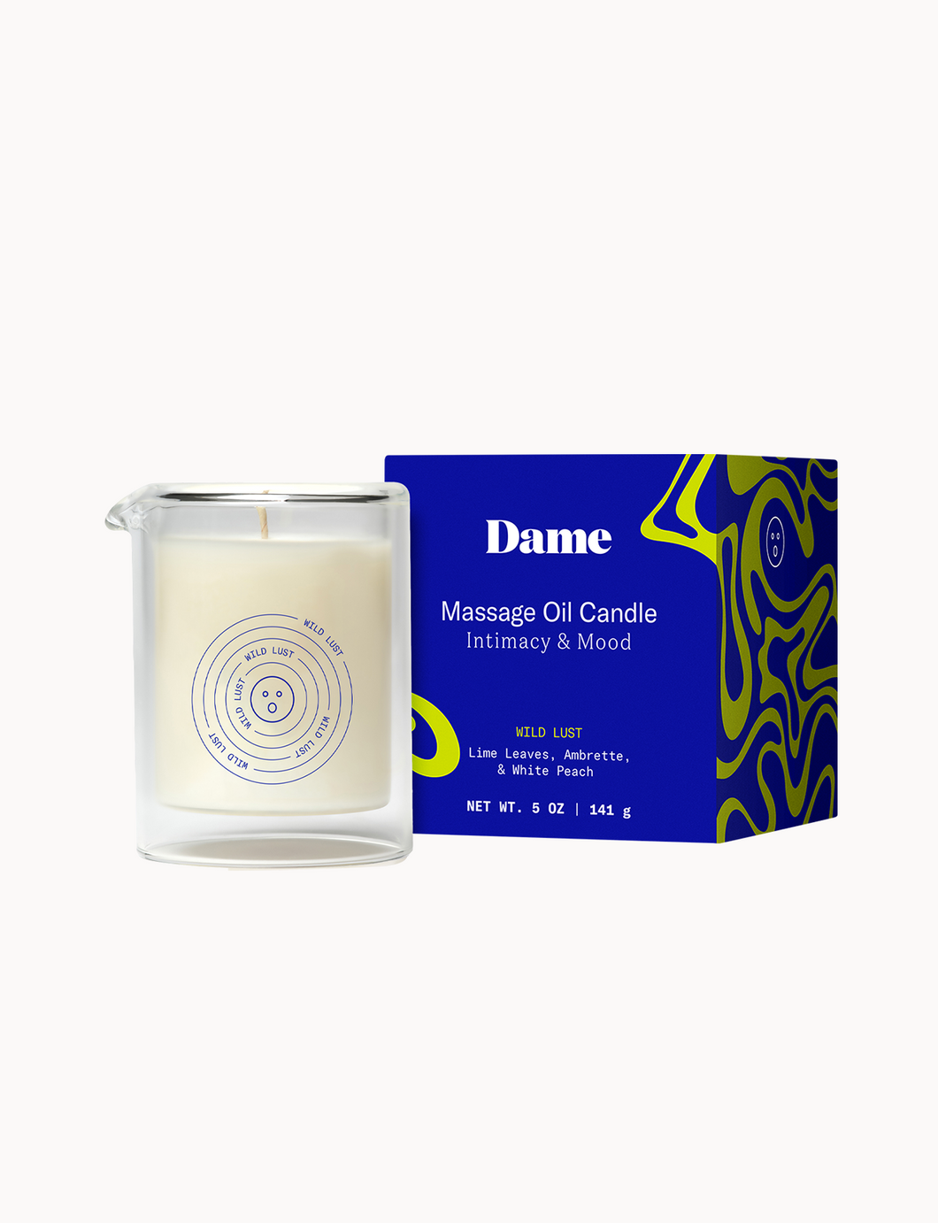 Dame Massage Candle in Wild Lust